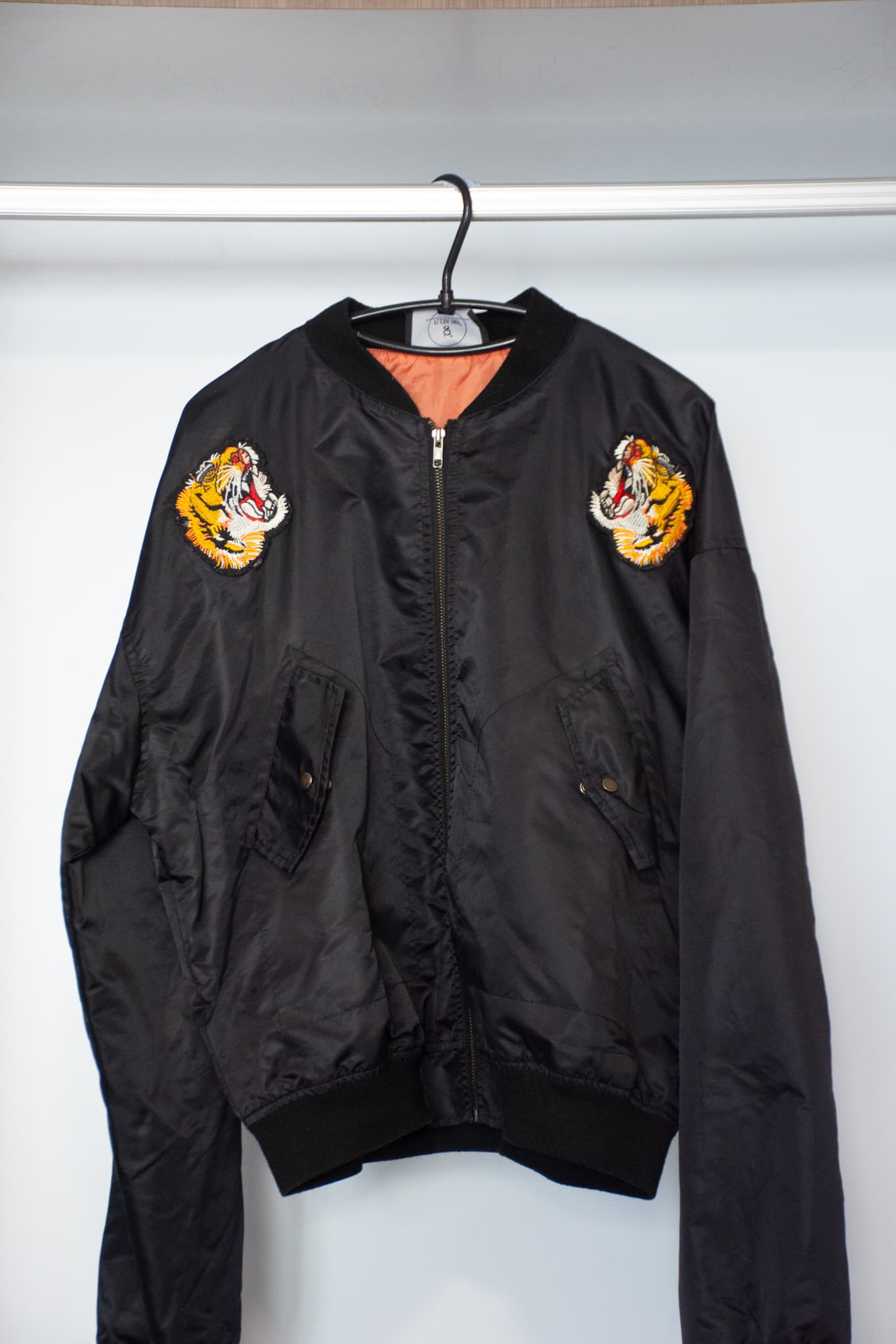 flesh imp 'tiger' bomber jacket