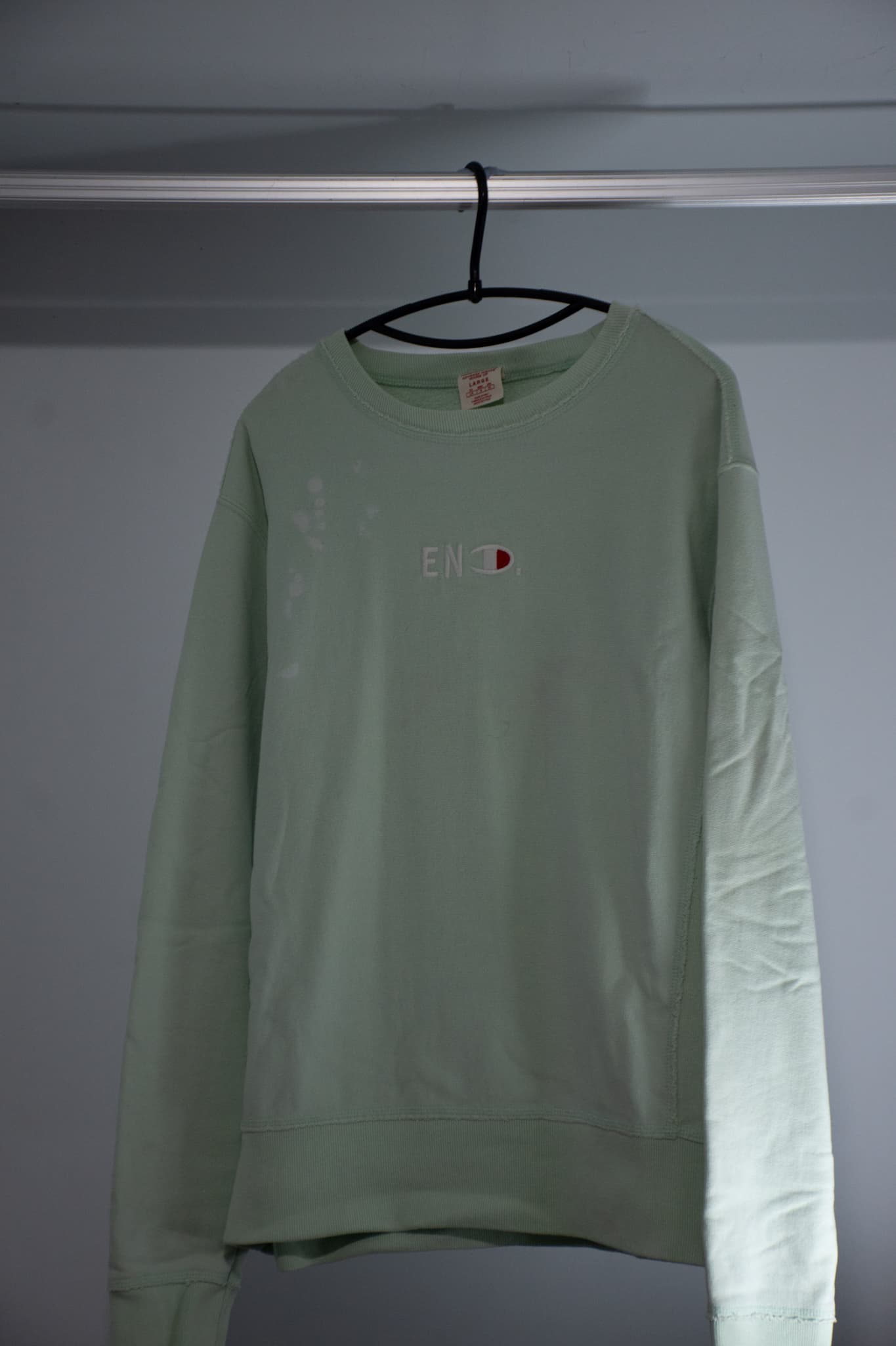 end. x champion reverse weave terry crews pullover