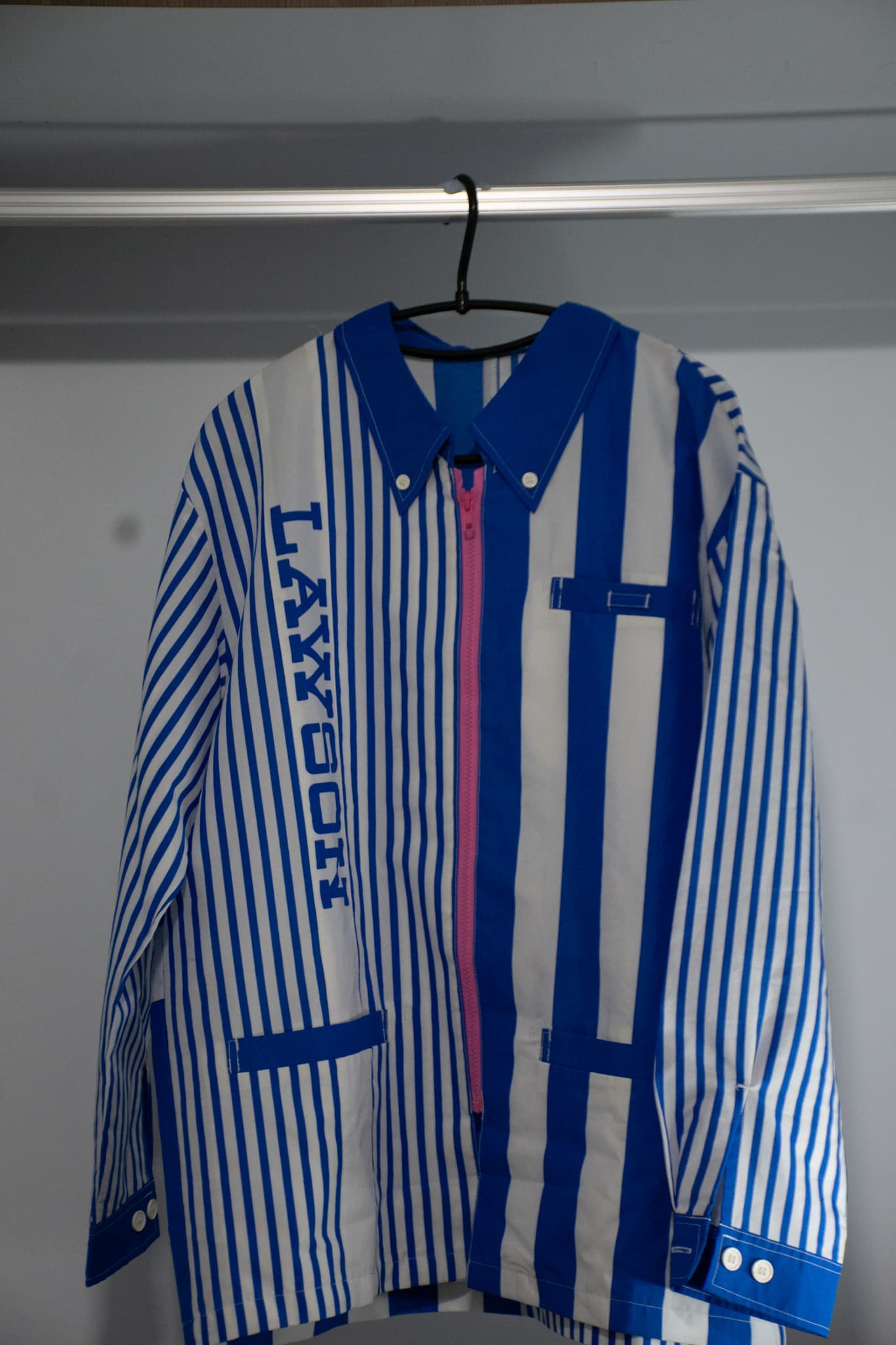 lawson striped long-sleeved uniform